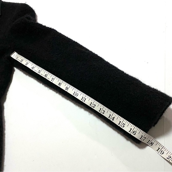 Prague II Italian Black Tuxedo Blazer Jacket Size 6 Sherpa Business Casual - Picture 15 of 16